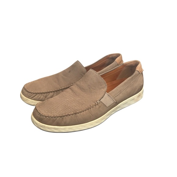 ECCO Men’s Collin 2.0 Loafers 540504 Brown Leather Mesh Comfort Slip On Size 45 main image 9